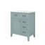 Meuble-lavabo sophistiqué de 30 pouces entièrement équipé avec lavabo-303930827