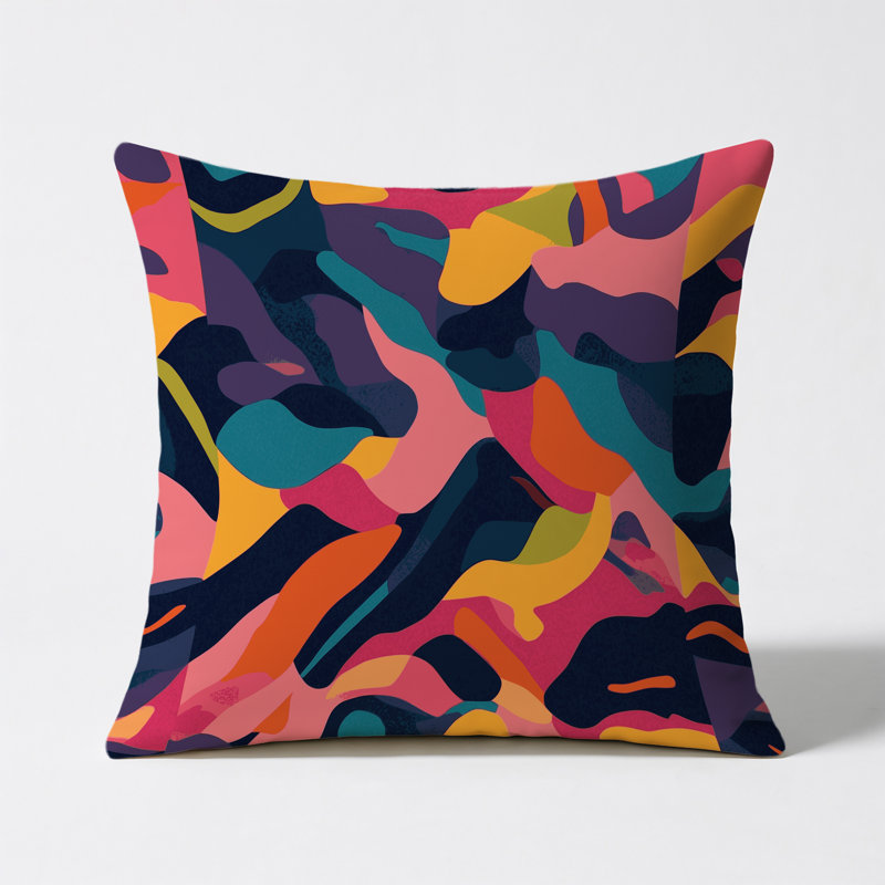 Coussin intérieur et extérieur Plasma Trails, Square 20"