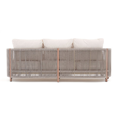 Hans Outdoor Patio Sofa With Cushions