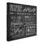 « inspiration tableau noir iii », reproduction sur toile tendue-31872143