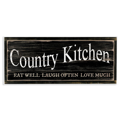 Rustic Country Kitchen Wall Plaque Art by Cindy Jacobs