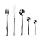Movida 30 - Piece Stainless Steel Flatware Set - Service for 6