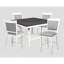 Table de salle à manger à hauteur de comptoir de style contemporain 1Pc-765600600-765600603