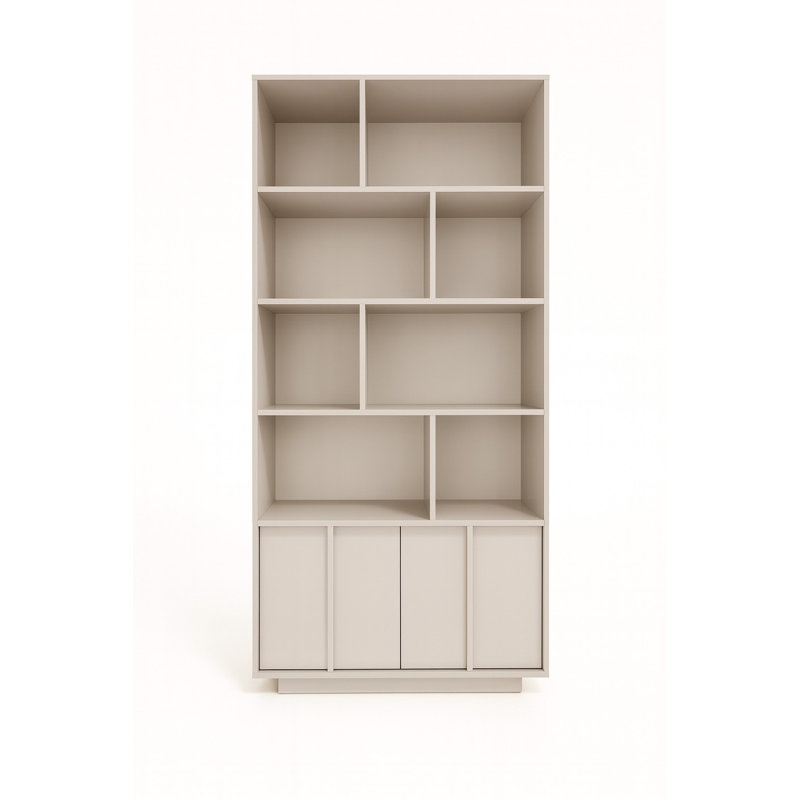 Tayliana 195cm H x 90cm W Laminate Standard Bookcase