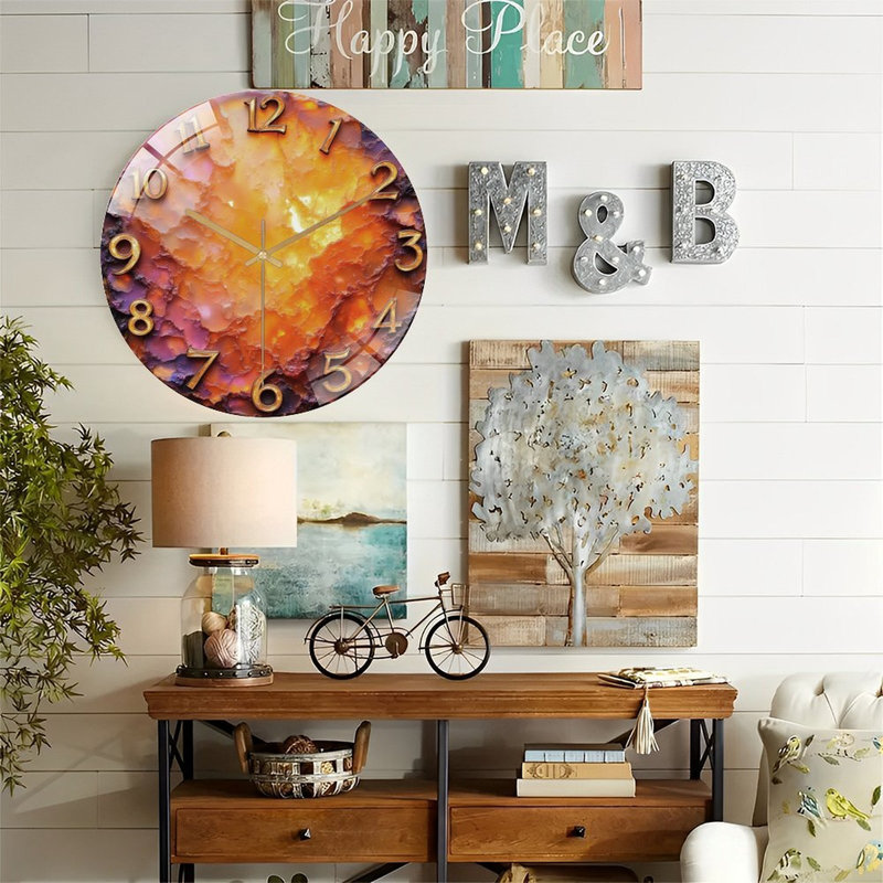 Horloge murale Molten