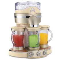 Frigidaire 20.3oz. 300W Retro Smoothie Maker Blender with Mason