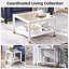 Table basse avec plateau en verre-617634511