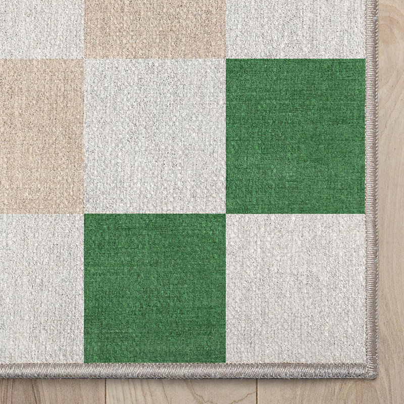 Kehr Geometric Blocks Multi Color Rug, Rectangle 3'3" x 5'