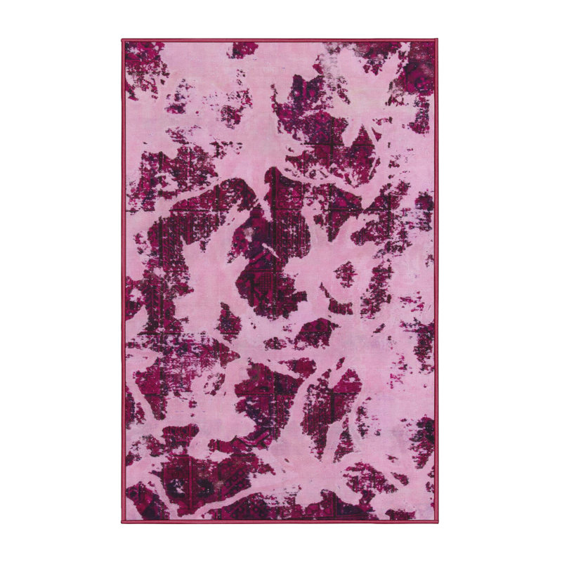 Abstract Indoor Rug, Rectangle 7' x 10'