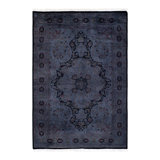 Fine Vibrance One-of-a-Kind 4' 8" X 6' 8" Hand Knotted Area Rug