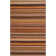 Carper Hand Woven Wool Striped Rug
