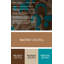 «Abstract Shapes 84», art mural sur toile brune-1751868188