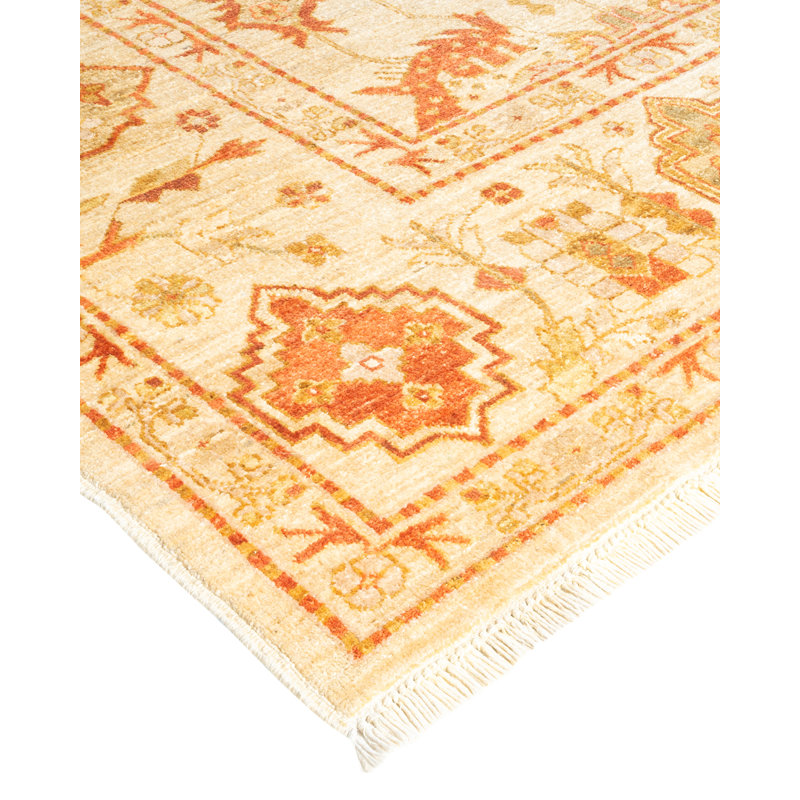 Kendyle One-of-a-Kind 9' 0" X 12' 0" Hand Knotted Area Rug