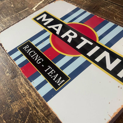 Ite Martini Racing Team   - Metal Advertising Wall Sign