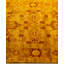 Overdyed Hand-Knotted Wool Modern-Contemporary Gold Area Rug 3' 1" x 4' 10"