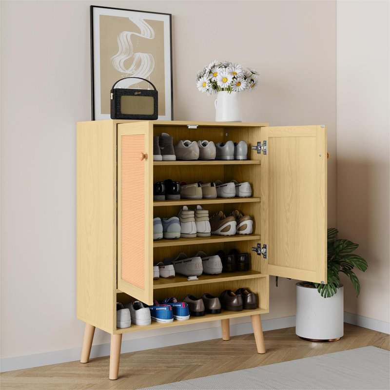 16 Pair Accent, Natural Wood
