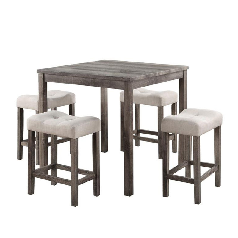 Ensemble repas pour quatre personnes, Brun