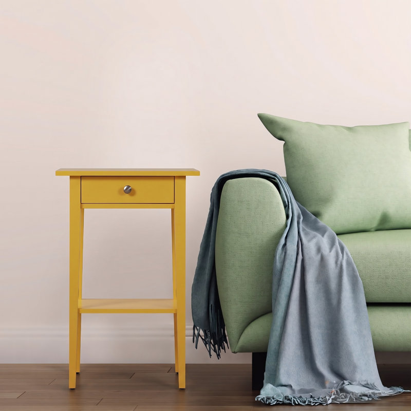 Table de chevet jaune Nowra, Jaune