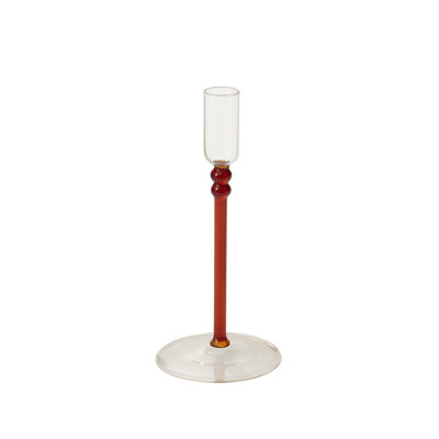 Bougeoir de table en verre Wyland