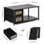 Alyre Four Leg Coffee Table with Storage