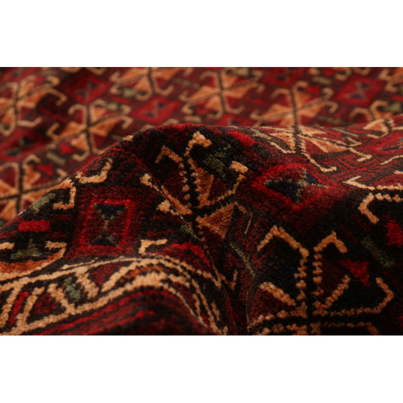 Teimani Red Rug 4'3" x 6'11"