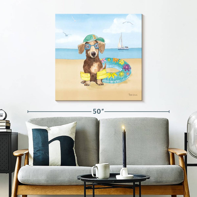 Ketti Summer Paws III sans mots, H 30 po x l 30 po