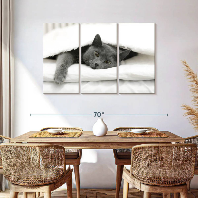 Lazy Cat, 36" H x 57" W
