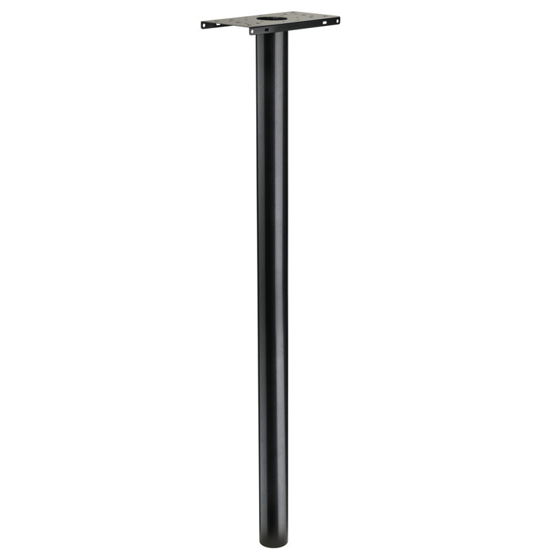 Pacifica Pewter Heavy Gauge Steel In-Ground Mailbox Post