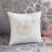 Bedding - Grey/Peach Printed Cotton With Filling & Textured Pillows-120264811