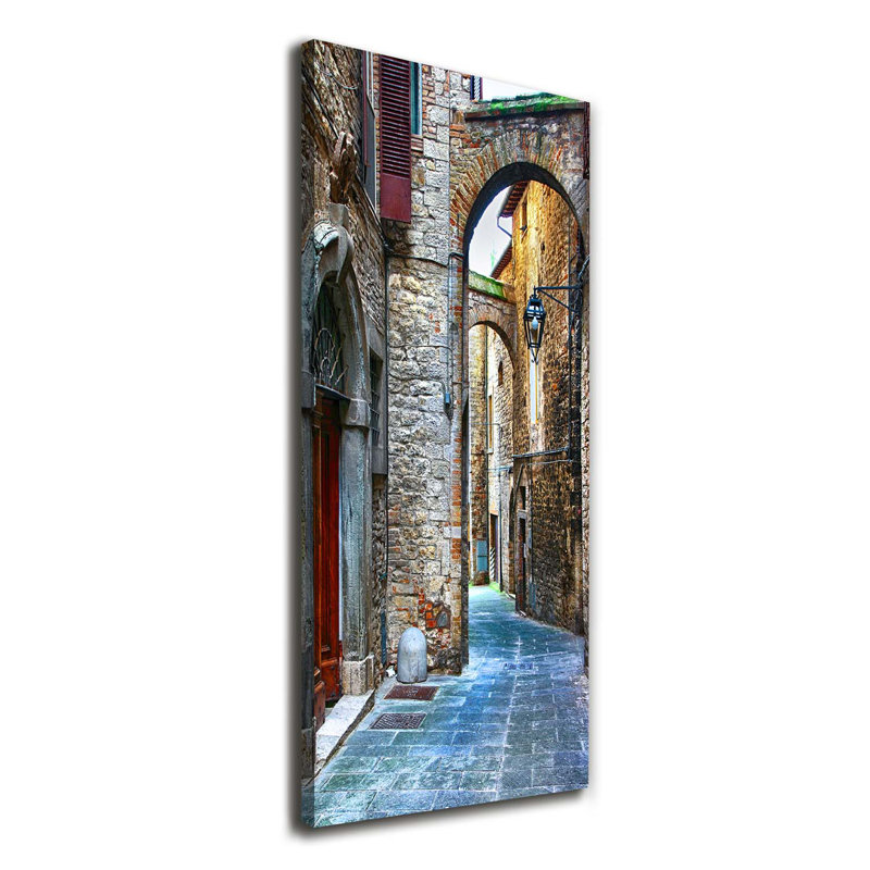 Italian Streets - Wrapped Canvas Print