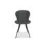 Carter Sintered Stone Table With 4 Arlo Chairs In Faux Leather-125422859-125422861