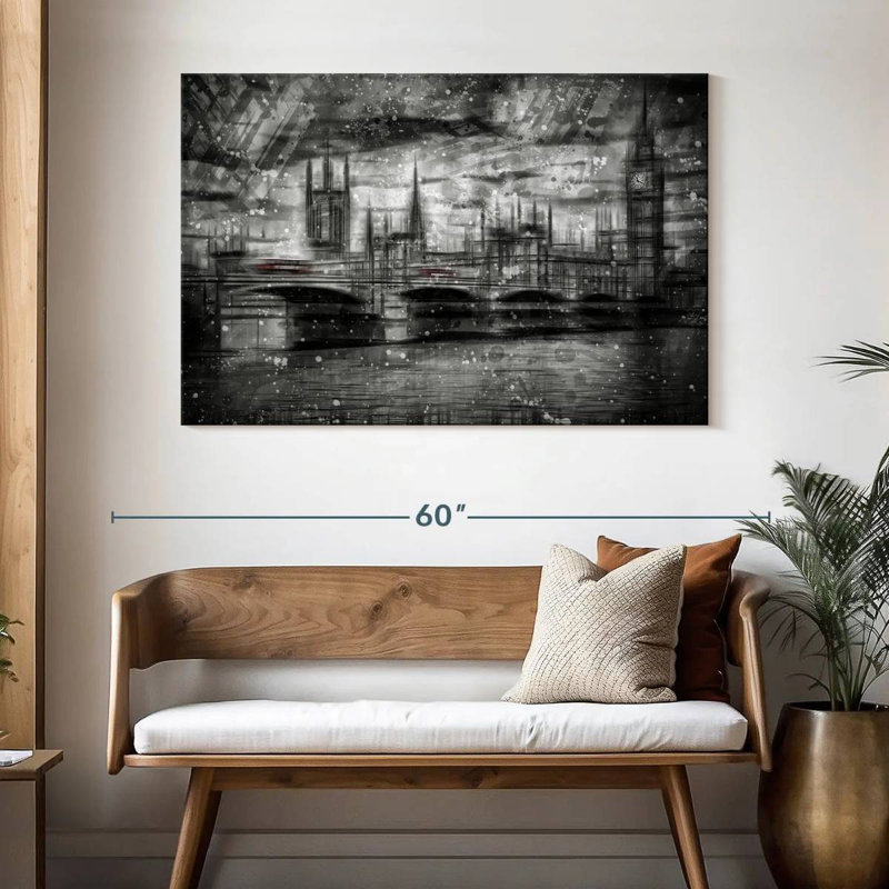Ravi London Dynamic Shapes, H 32 po x l 48 po
