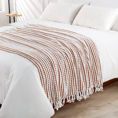 Knitted Throw Blanket