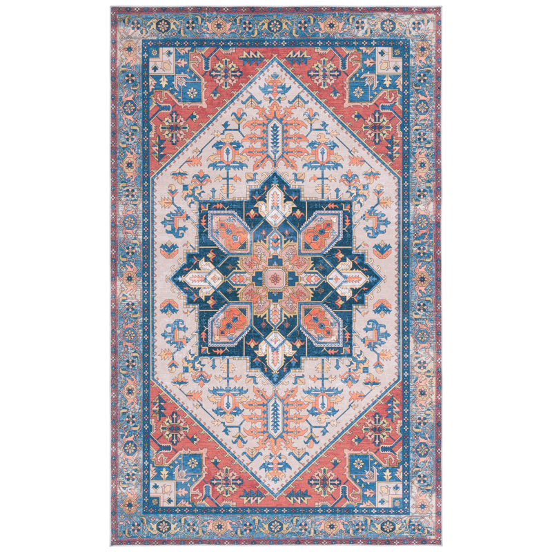 Tapis Alisha avec envers antidérapant, Tapis de couloir 2 pi 6 po x 8 pi