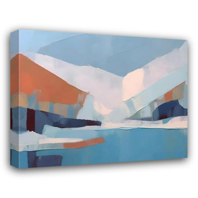 "Paysage 62" sur toile