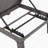Puerta Kd Chaise Lounge With Handwoven Rattan, Water-Repellent Cushions, And Sturdy Iron Frame For All-Weather Comfort