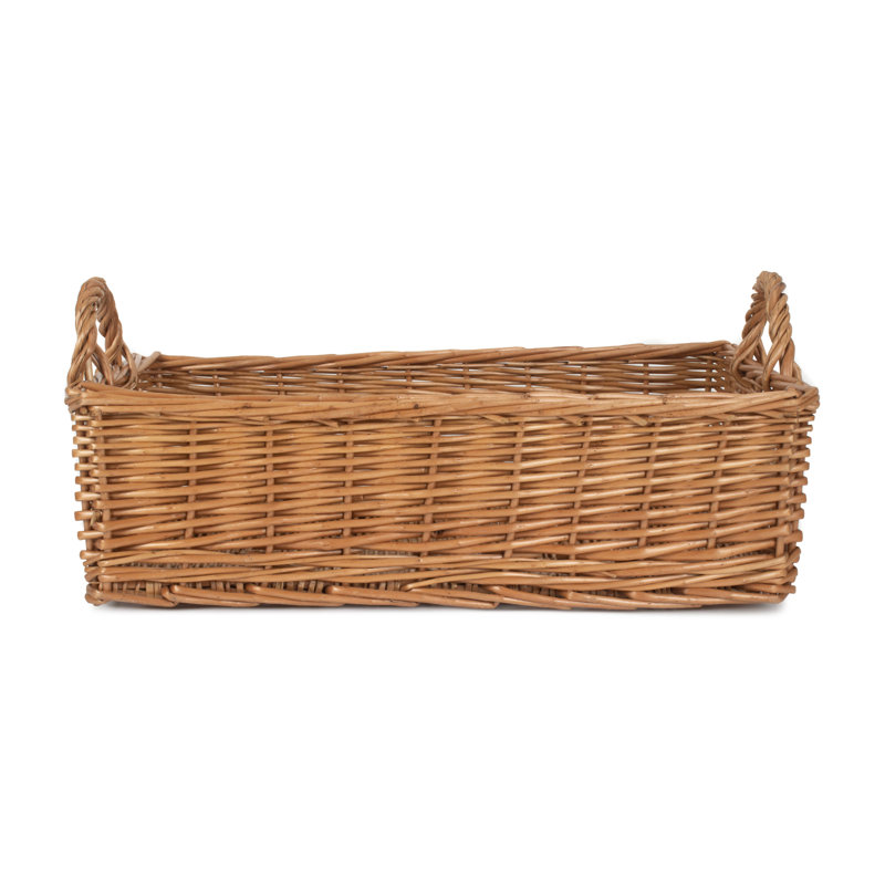 Willow Bread Display Tray Basket, Large