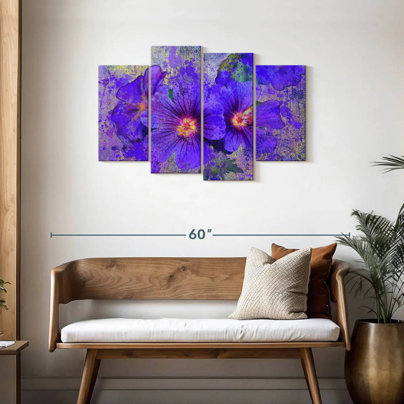 Fleurs mauves Harnek