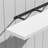 47.3 X 9.4 Inch White Extra Long Wall-Mounted Shelf Set (2 Pieces) - Farmhouse Style Home Decor Shelf - Suitable For Various Spaces - Storage And Display Dual-Purpose Model-1509687487