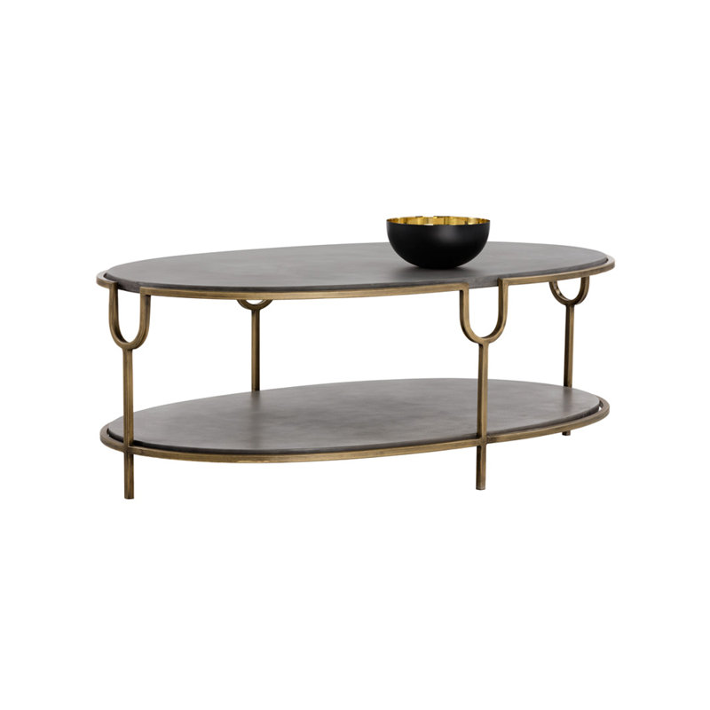 Tynan Single Coffee Table - Grey