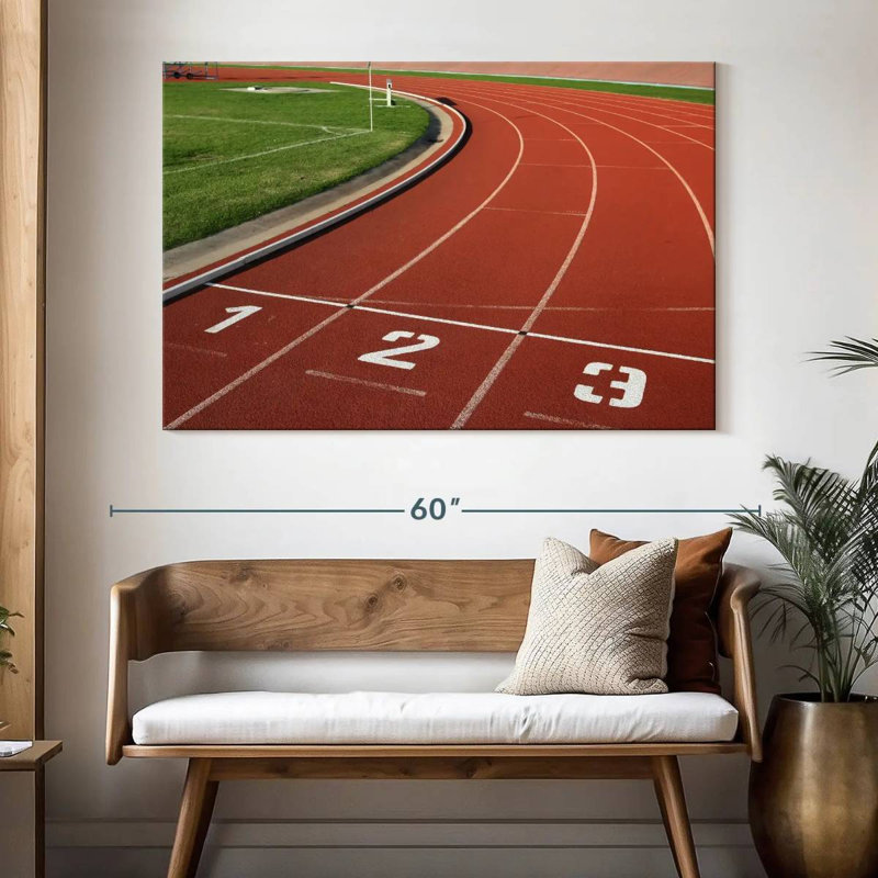 Pistes d'athlétisme, H 34 po x l 51 po