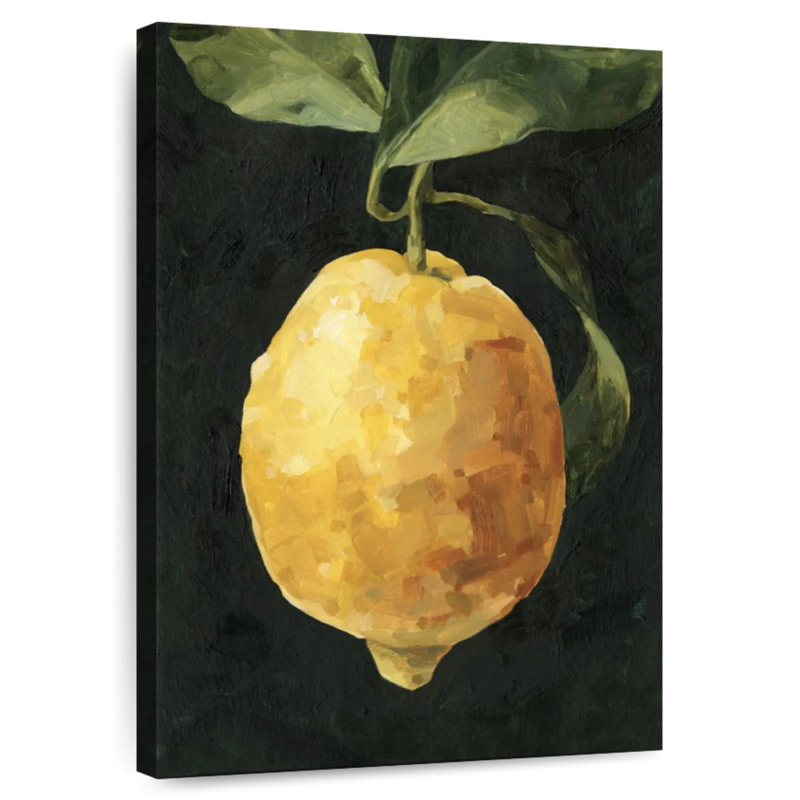 Yarlin Dark Lemon I, 12" H x 8" W