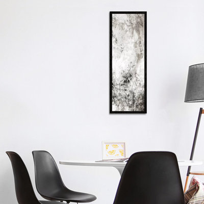 Chaotic Calm Two Neutral by Mlli Villa - Panoramic Print on Canvas