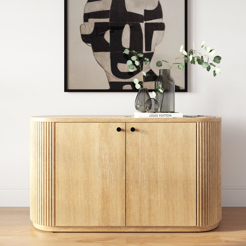 Fitzroy - Buffet moderne en acacia naturel