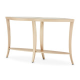 Malibu Crest 61 in. Glass Console Table