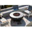 Eclipse 44" Dia x 17" H Round Concrete Outdoor Fire Pit Table-1741995631-1741830868