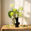 Fleurs artificielles avec vase-1822755386