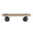 Brantley Oak & Sandy Black Finish Wall Rack