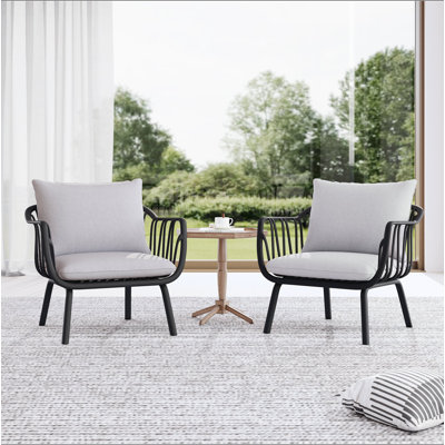 Huron Outdoor PP Club Chair (Set of 2)