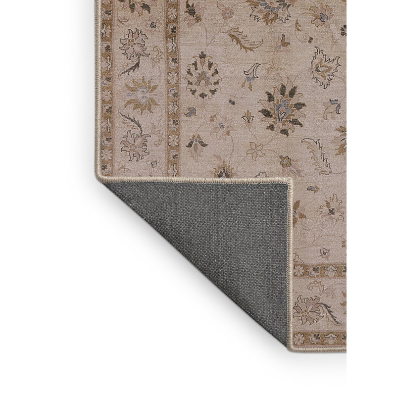 Tapis oriental brun / beige Nafni, Rectangle 3 pi x 5 pi